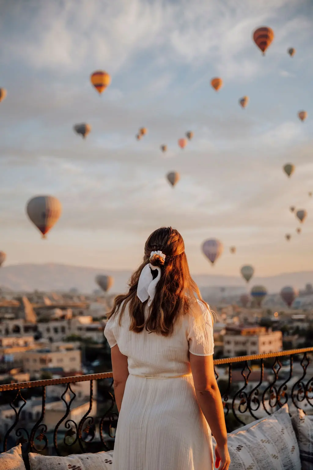 Cappadocie luchtballon Turkiije Heißluftballon Kappadokien Kappadokien Türkei