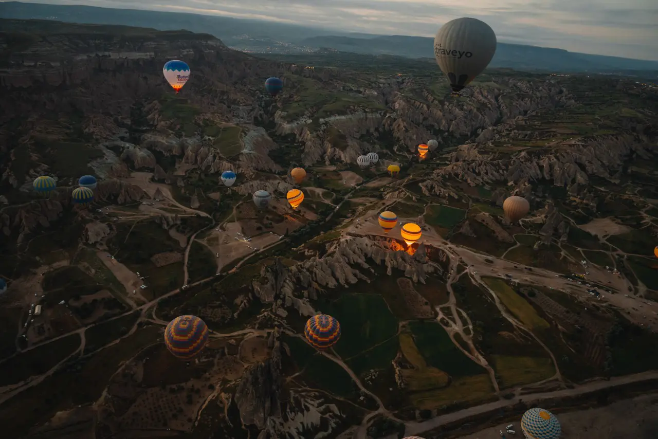 Kappadokien Heißluftballon Türkei - Heißluftballon Kappadokien Kappadokien Türkei