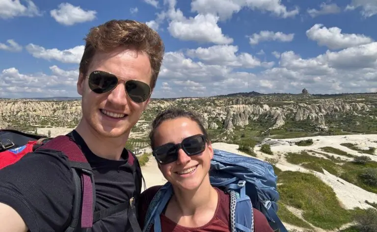 The Cappadocia Trail: Eva met haar vriend