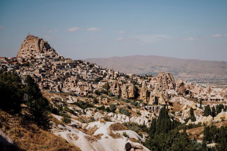 Cappadocia wandern Uchisar Kappadokien Türkei Uchisar